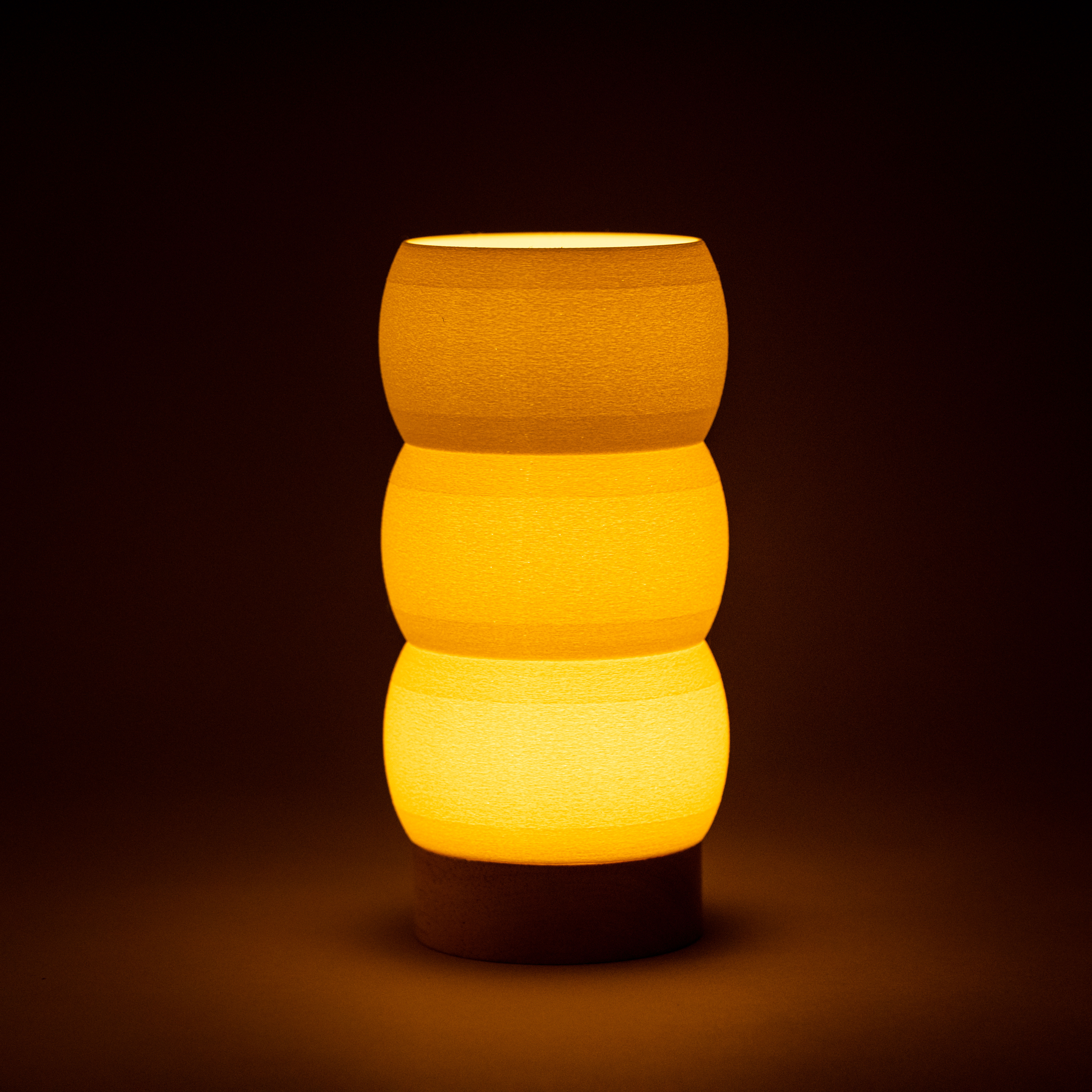 Serenity Light –  3D lumière chaude - Lampe en PLA | Impression 3D CreaMod3D - Vue 2