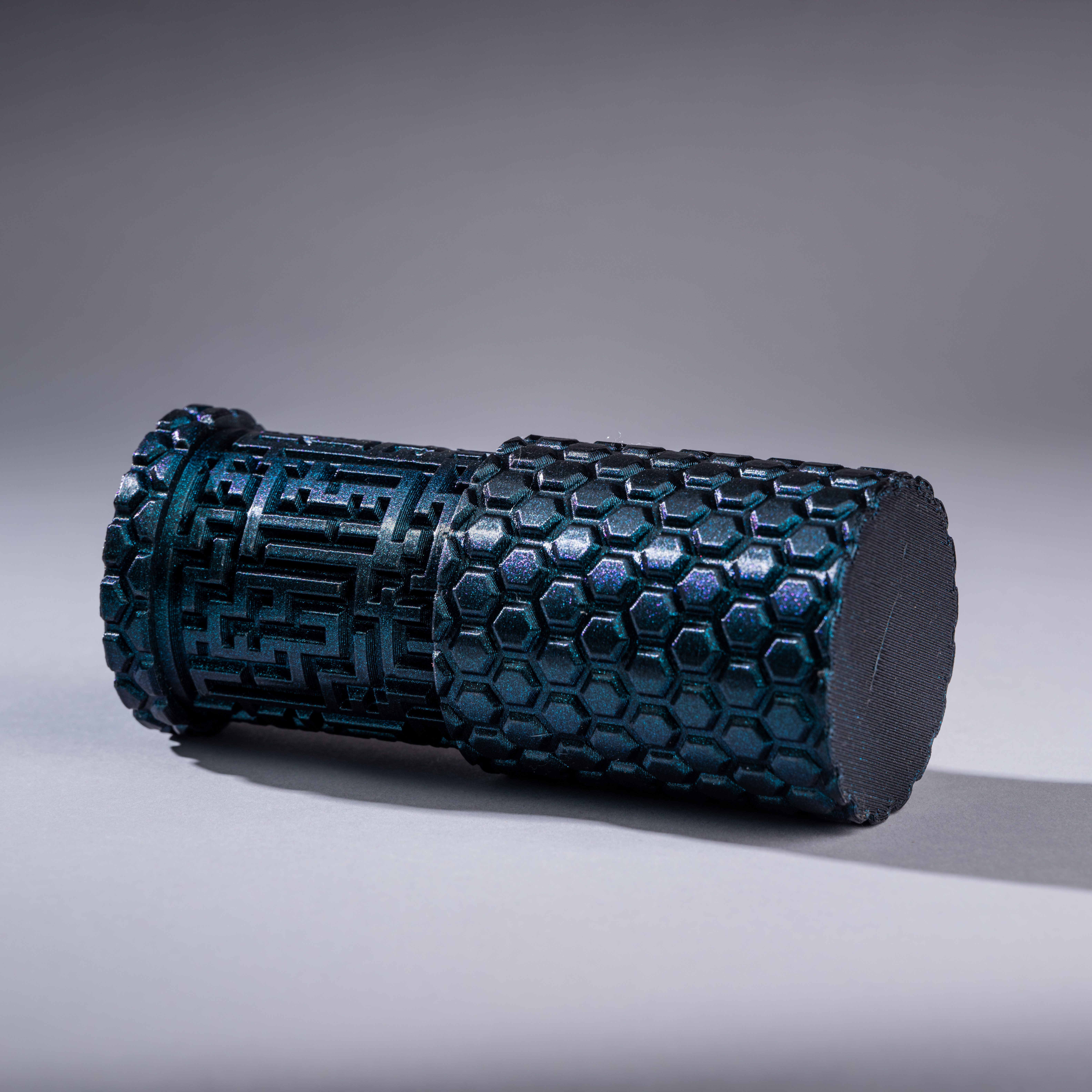 Boîte Puzzle Verrouillable – HexaLabyrinth - Décoration en PLA | Impression 3D CreaMod3D - Vue 2